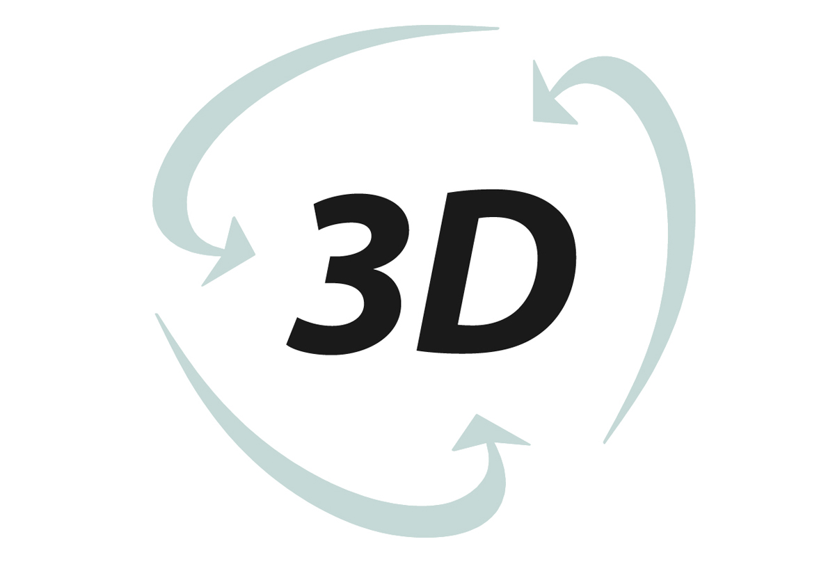 Picto τεχνολογίας 3D.